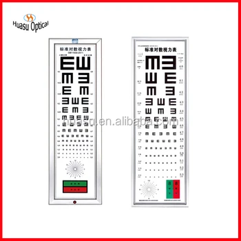 Visual Acuity Chart Ophthalmic Snellen Vision Chart With Lamp - Buy Visual  Acuity Chart,Ophthalmic Vision Chart,Snellen Chart Product on Alibaba.com