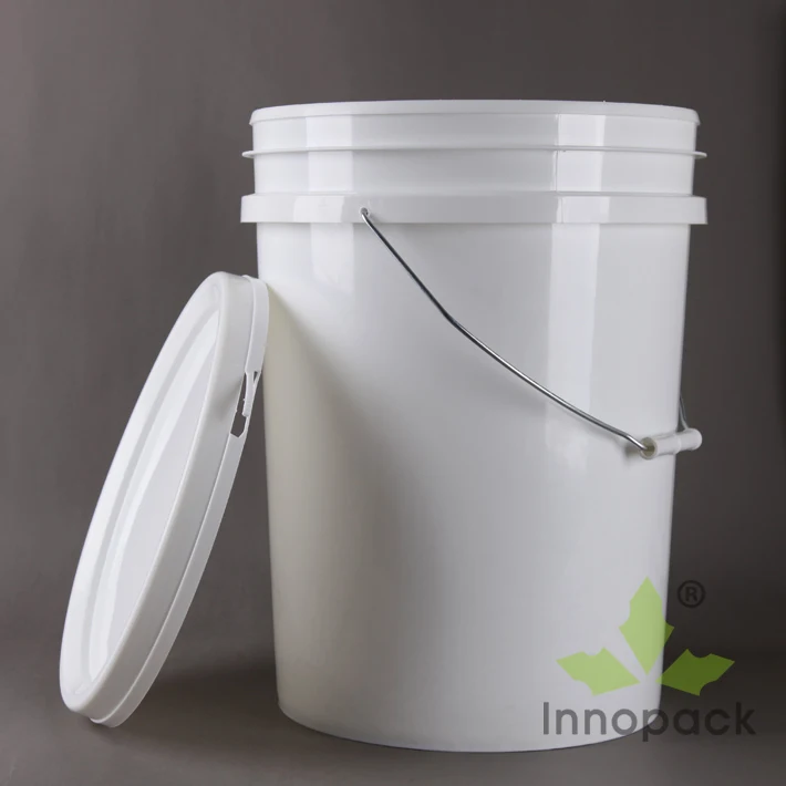 Leakproof Airtight Paint Sealer 5 Gallon Plastic Bucket With Handle And Lid Buy 5 Gallon