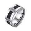 New fashion stainless steel matte finished wire terminal ring