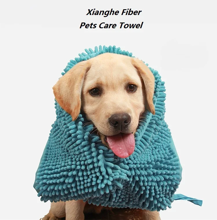 Best 2019 Pro Microfiber Fabric Dog/pets 47*31 Cm Drying Bath Towel