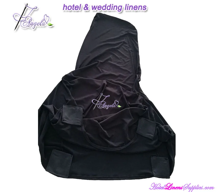 black chair covers