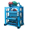 home based production machine qtj4-40 manual hollow block making machine