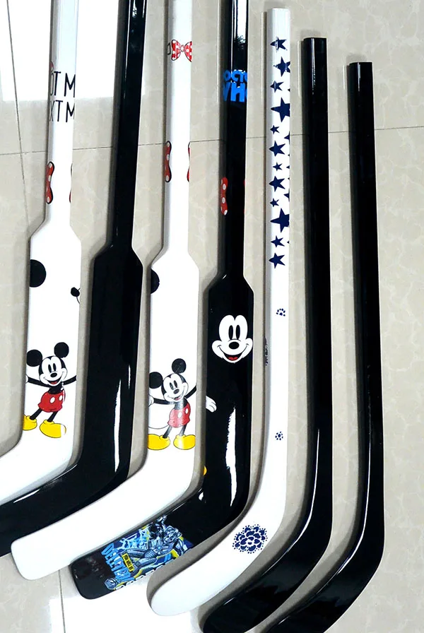 Indoor 75 Carbon Fiber No Woven Composite Goalie Ice Hockey Stick