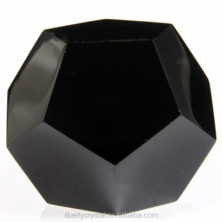 Obsidian Dodecahedron 5