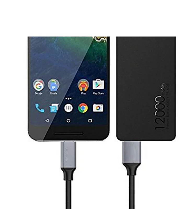 USB-C to USB 3.0 Cable Braided Nylon (3-Pack 3.3ft/1m) for Galaxy S8, Nexus 6P 5X, Google Pixel, LG G5 V20, HTC 10 - ANKUX.COM