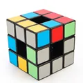 Newest 3 Layers Hollow Magic Cube Lanlan PVC Sticker Empty Cube Speed Twist Puzzle intelligence Games