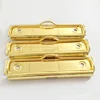 high quality 100 mm gold titanium plated metal clip for acrylic board