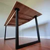 metal table base wrought iron table base