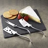 Beautiful cheese board food healthy tray slate stone material restaurant and hotel tableware