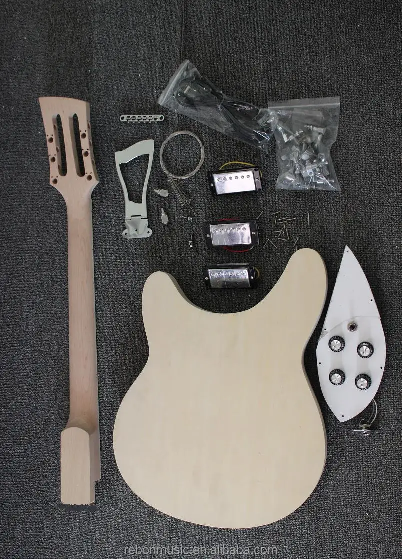 Weifang Rebon 12 String Unfinished Diy Electric Guitar Kit Buy