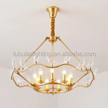 Creative Dove Bird Modern Art Deco Light Gold Frame Candle Holder Creative Dove Bird Modern Art Deco Light Gold Frame Candle Holder Led Chandelier Pendant