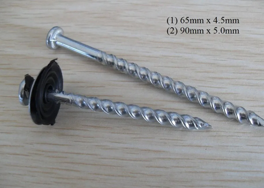 Hot Sale Galvanized Umbrella Roofing Nail 2.5" China Supplier Umbrella