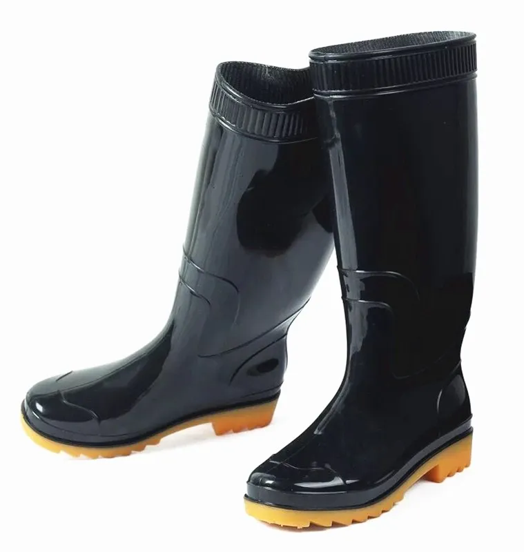 Cheap Pvc Gumboots Black Natural Rubber Gumboots - Buy Safety Gumboots ...