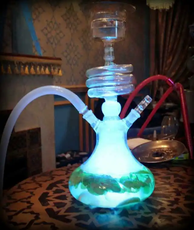 Glass Hookah Shisha Decoration Lighting Led Waterproof Base Buy Led