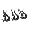 Amazon 2019 Best Seller Fancy Metal Mermaid Wall Shower Curtain Track Hook