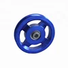 gym equipment fitness home cable pulley, small metal pulley wheel for home fitness