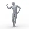 Customized plastic mannequin human body model for acupuncture and anatomy