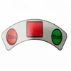Customize 3 button Membrane switch panel keyboard keypad