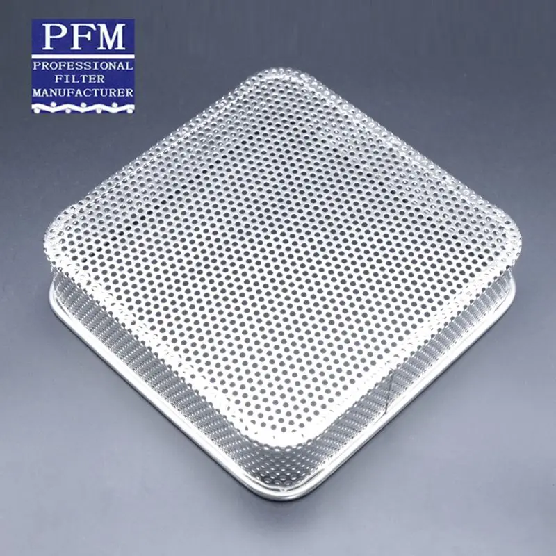 stainless steel perforated wire mesh trays