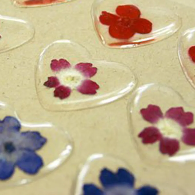 Pressed Real Dried Flower Epoxy Stickers Self Adhesive Epoxy Floral Stickers Buy Adhesive