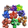 Dungeons and Dragons Dice Game with two-tone colors polyhedral dice set
