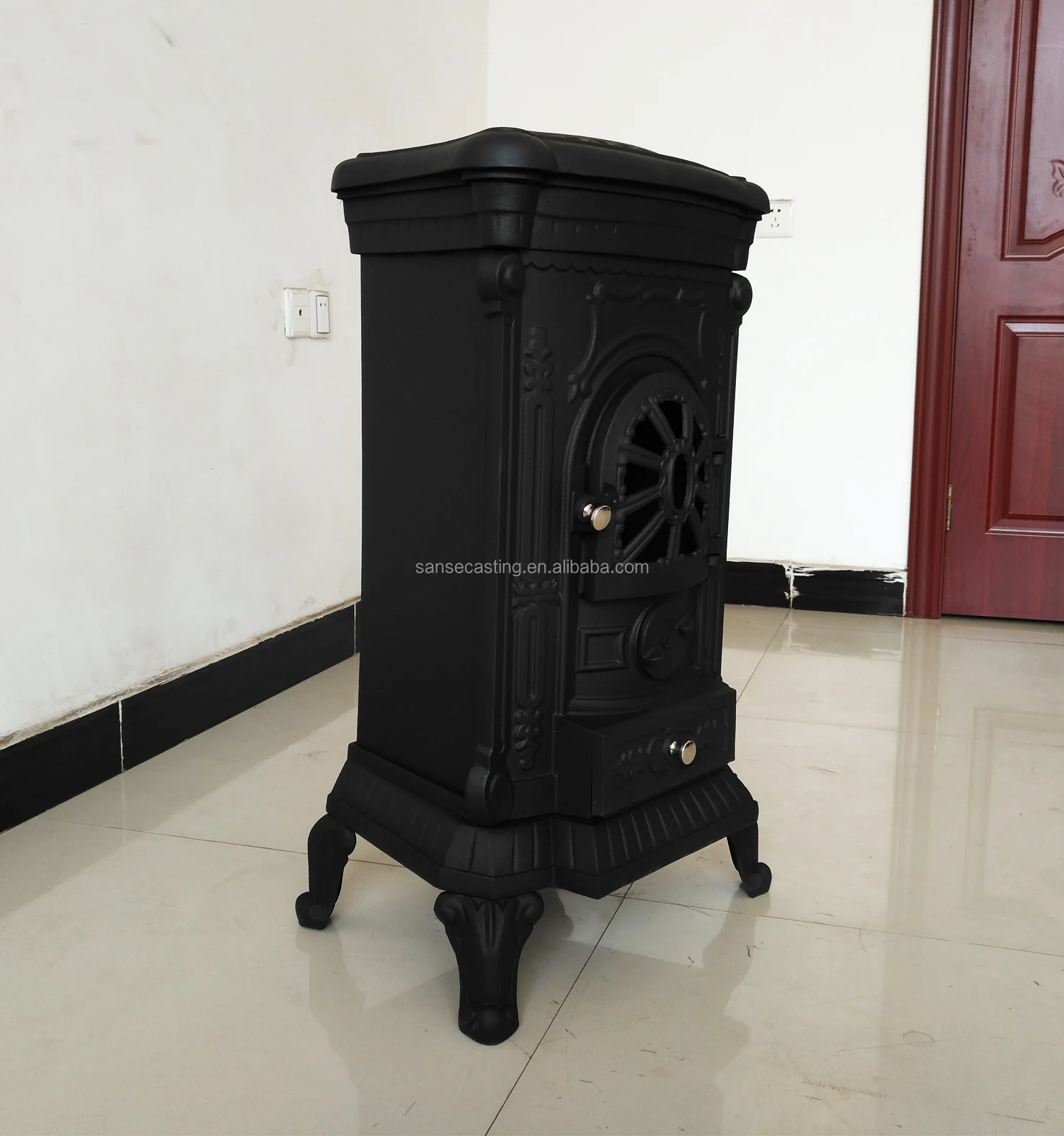 Classic Cast Iron Stove Bsc3091 Buy Cast Iron Stove,Wood Burning