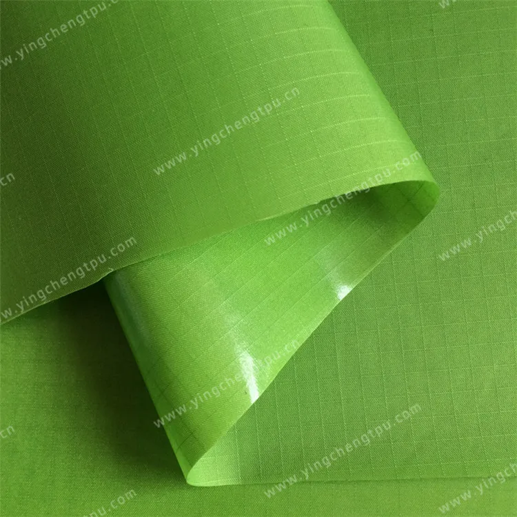 Weldable Tpu Coated 70d Nylon Ripstop Fabric For Inflatable Air Cushion