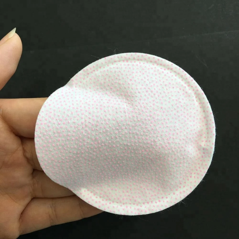 Wholesale Highquality Disposable Cotton Pad Pocket Pink Dot Cotton