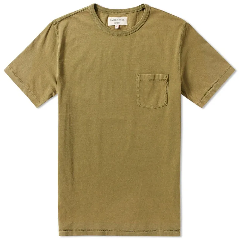 Men's New Model T Shirts Clothes Mens Pocket Cotton T Shirt Custom ...