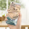 2019 OEM Design IMD Translucent Scenery Picture TPU Cell Phone Case For 6/7/8/X/XS/XR