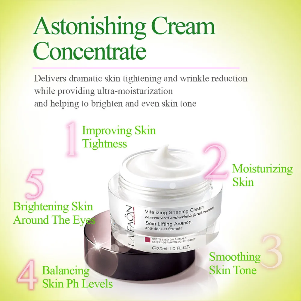 vitalizing shaping cream supplier for skin care products