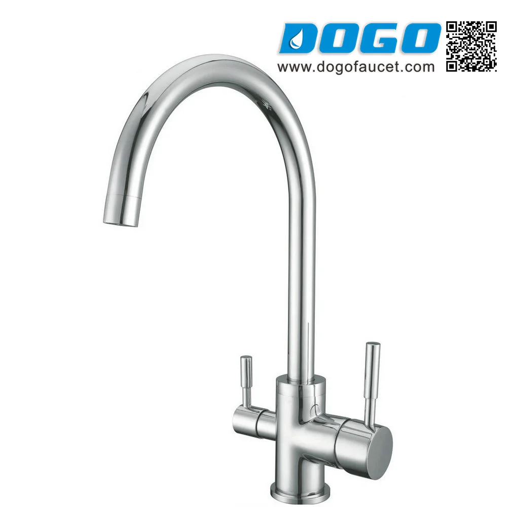 Dogo Factory wholesale KaiPing taps Black China faucet 3 way kitchen faucet