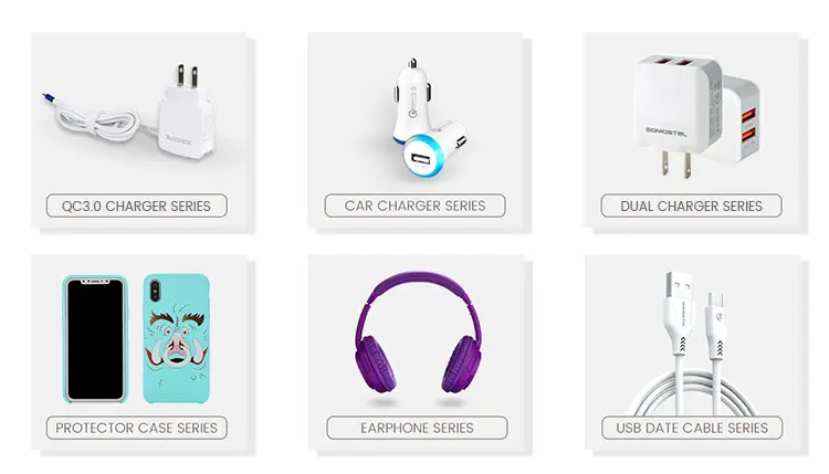 Somostel 3A 1.2M Rapid Series Micro+Dual LTN USB Cable OEM free sample Quick charge zinc alloy usb cable c type 3.3ft/6FT