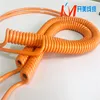 Bright double-layer jacket 2*0.75mm2 spring wire. Helical cable. Coiling cable