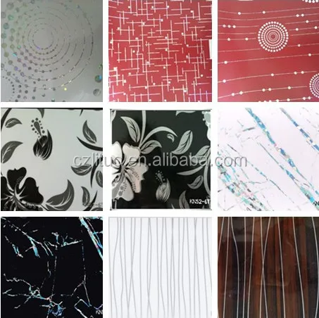 Flower Design Decorative Pvc Lamination Sheet For Furniture View Flower Design Decorative Pvc Lamination Sheet For Furniture