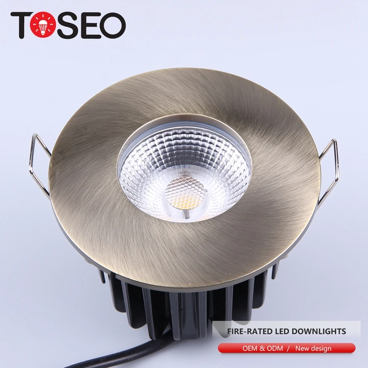 Fixed High Cri 68Mm Cutting Bath Room Ip65 Water-Proof Recessed Shower Room Led Cob Ceiling Down Light