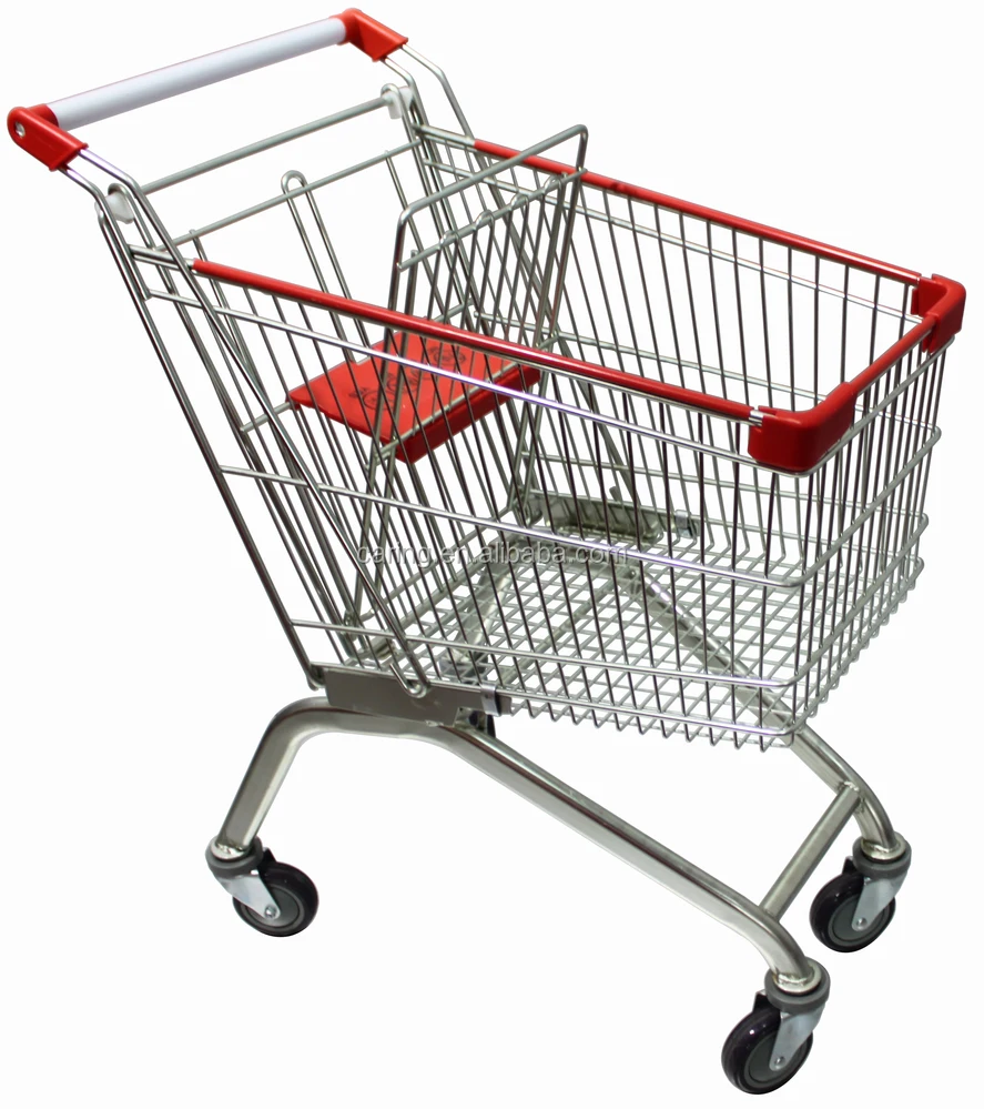 Grocery Chain Store Shopping Mall Trolley Cart Buy Grocery Chain