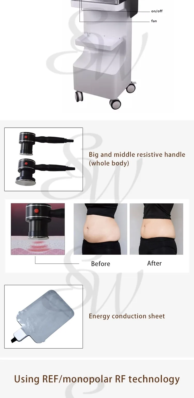 Sanwei SW-G05 high frequency beauty machine for weight loss and sculpture body