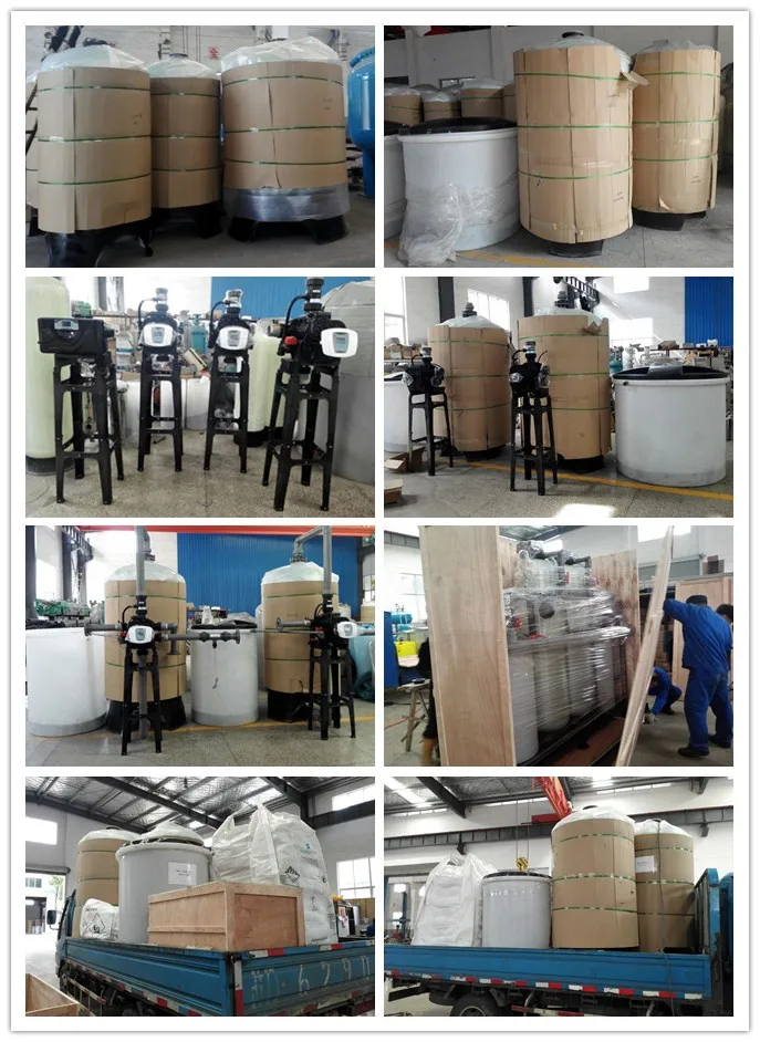 water softener -working