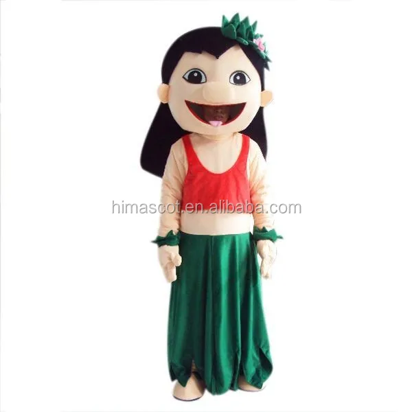 Disfraz de personaje de dibujos animados de Lilo & Stitch, disfraz  publicitario de Mascota, vestido de
