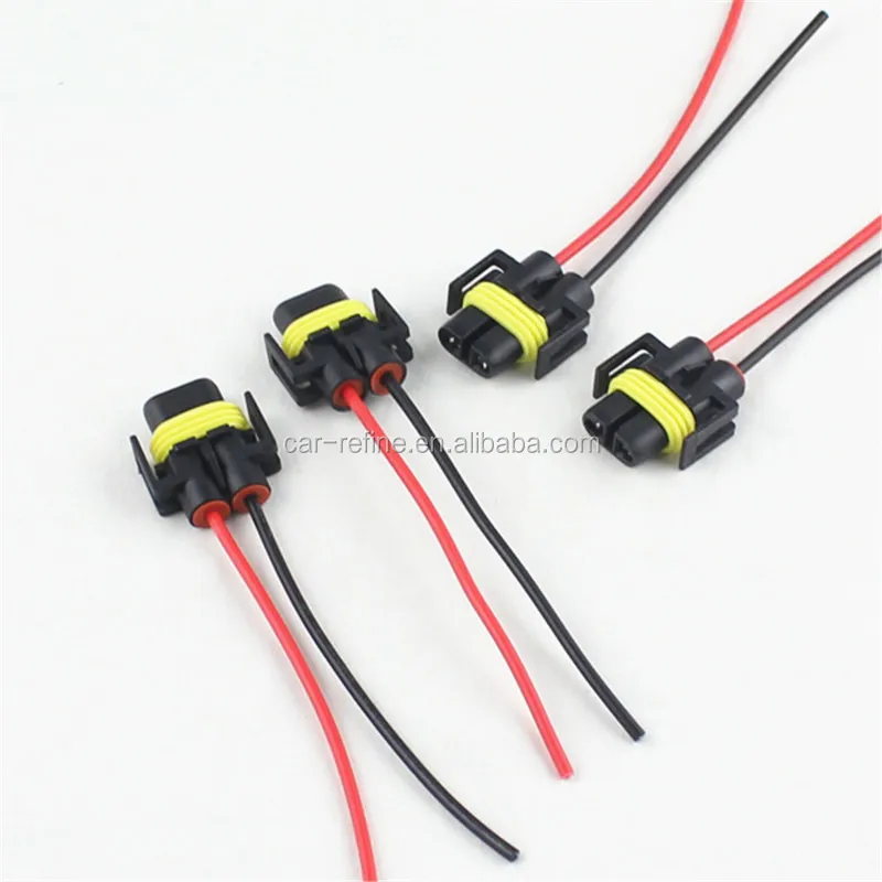 H8 H11 Female Adapter Wiring Harness Socket For Hid Led Headlight Fog