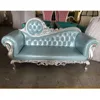 MMD039 Baroque Pink Velvet Italian Classic chaise lounge made in China