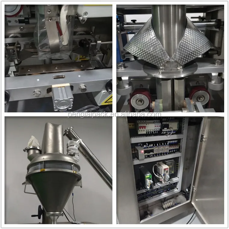 1kg Flour Vertical Pillow Bag Packing Machine With Auger Feeding