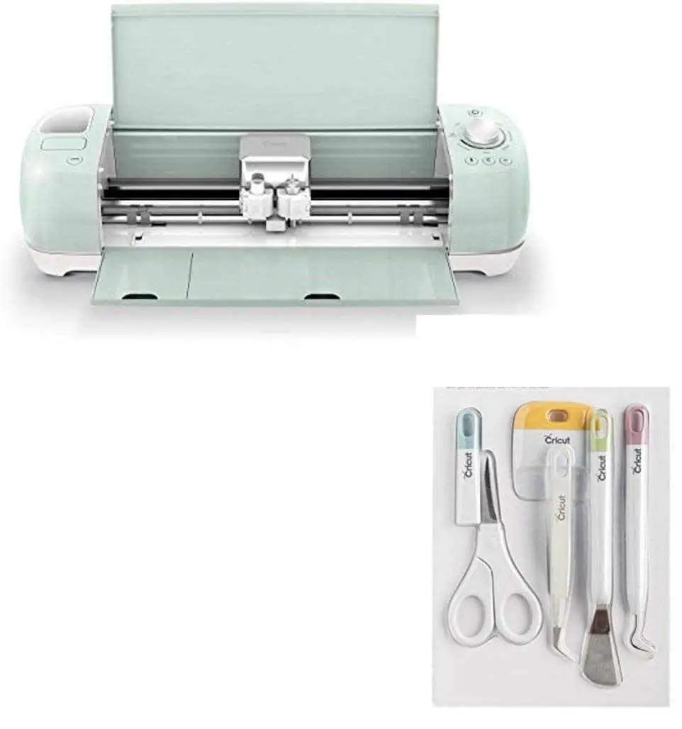 Get Quotations · Bundle Includes 3 Items - Cricut Explore Air 2 Machine and Cricut Tools Craft Basic Set