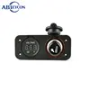 New hot selling Car Charger Mount 2 Cigarette Lighter usb c type Socket Stand Dual USB Charging Cup Holder