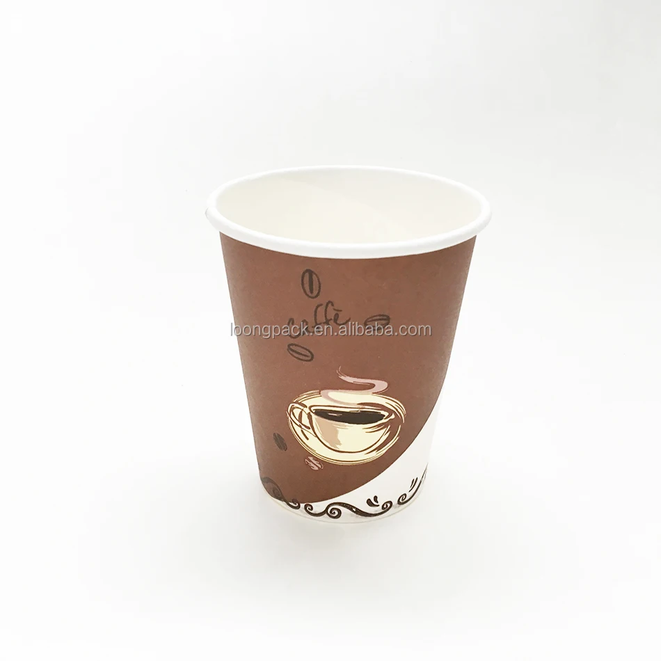 printed disposable coffee cups