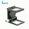 Three-Folding 8x Magnifier Stand Repair Magnifying Glass with LED Light