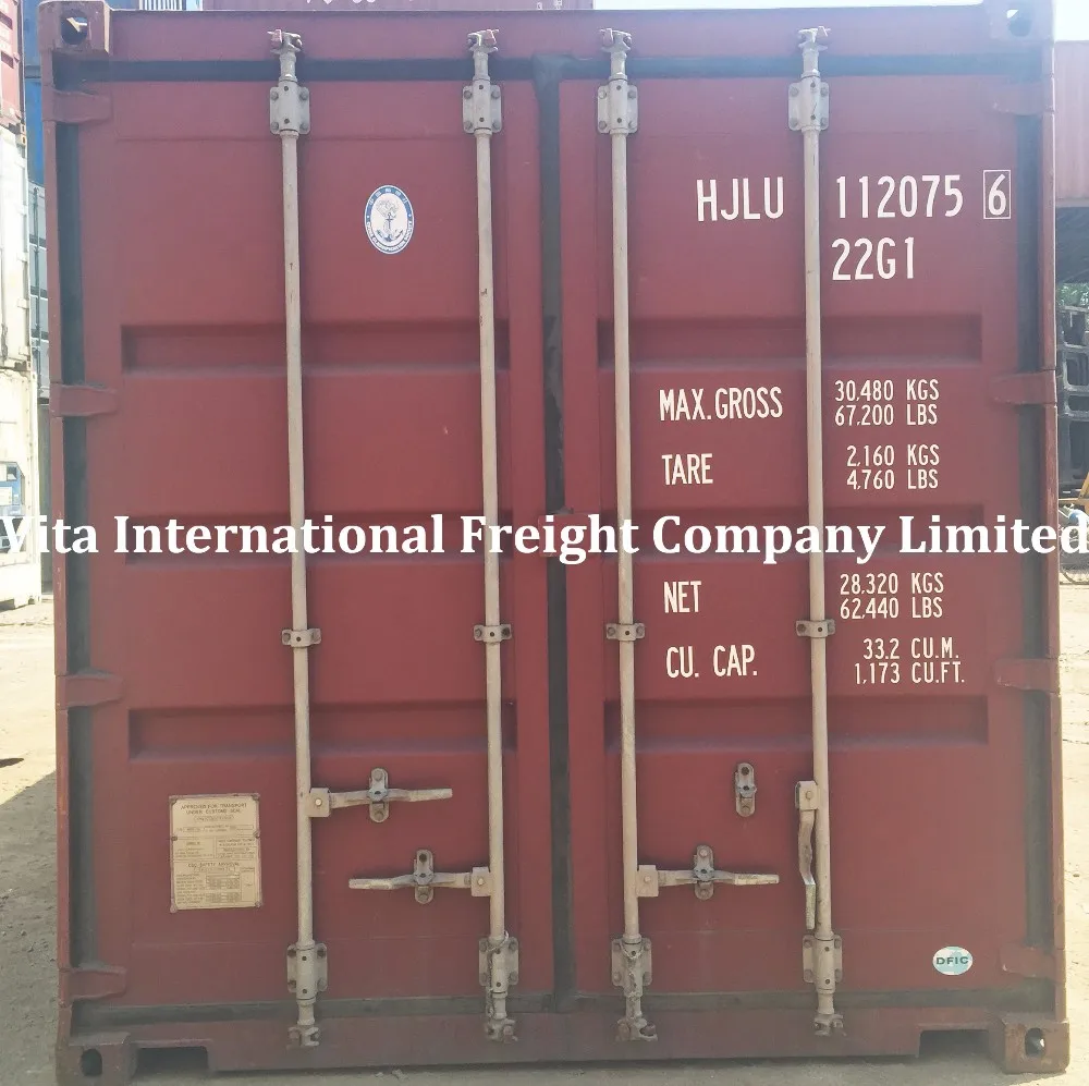 Second Hand 20gp 40hq 40ft Cheapest Used Shipping Containers For Sale