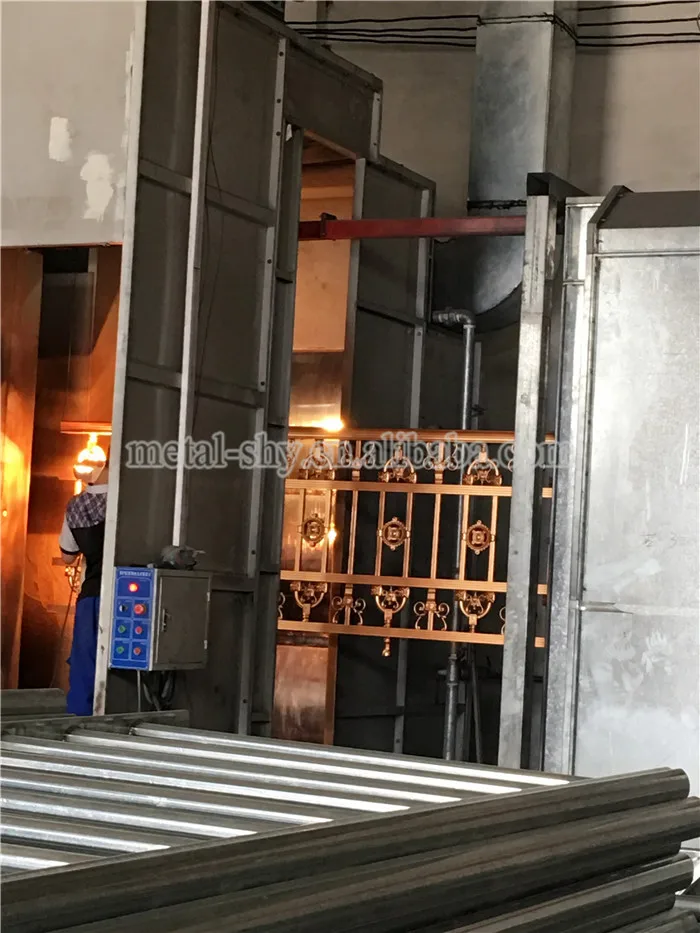 Ornamental Iron Gate Design/philippines Gates And Sliding Aluminum