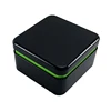 97*97*51MM Matt Finishing Black Color Square Watch Tin Box